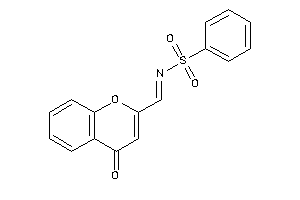 N-[(4-ketochromen-2-yl)methylene]benzenesulfonamide