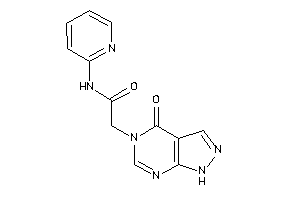 2-(4-keto-1H-pyrazolo[3,4-d]pyrimidin-5-yl)-N-(2-pyridyl)acetamide