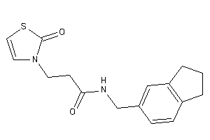 N-(indan-5-ylmethyl)-3-(2-keto-4-thiazolin-3-yl)propionamide