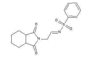 N-[2-(1,3-diketo-3a,4,5,6,7,7a-hexahydroisoindol-2-yl)ethylidene]benzenesulfonamide