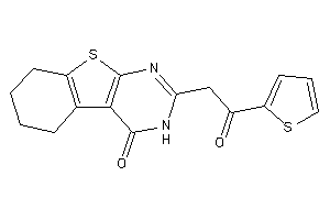 2-[2-keto-2-(2-thienyl)ethyl]-5,6,7,8-tetrahydro-3H-benzothiopheno[2,3-d]pyrimidin-4-one