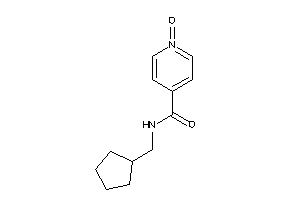 N-(cyclopentylmethyl)-1-keto-isonicotinamide