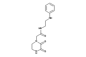 N-(2-anilinoethyl)-2-(2,3-diketopiperazino)acetamide