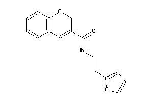 N-[2-(2-furyl)ethyl]-2H-chromene-3-carboxamide