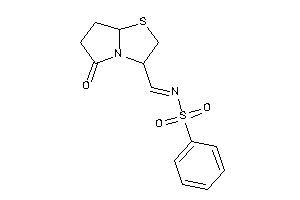 Image of N-[(5-keto-3,6,7,7a-tetrahydro-2H-pyrrolo[2,1-b]thiazol-3-yl)methylene]benzenesulfonamide