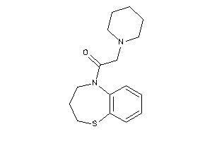 1-(3,4-dihydro-2H-1,5-benzothiazepin-5-yl)-2-piperidino-ethanone