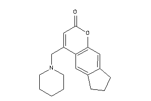 4-(piperidinomethyl)-7,8-dihydro-6H-cyclopenta[g]chromen-2-one
