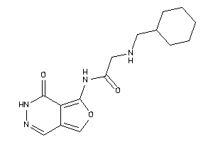 2-(cyclohexylmethylamino)-N-(4-keto-3H-furo[3,4-d]pyridazin-5-yl)acetamide