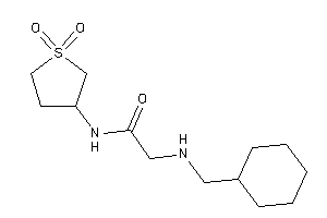 2-(cyclohexylmethylamino)-N-(1,1-diketothiolan-3-yl)acetamide