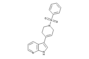 3-(1-besyl-3,6-dihydro-2H-pyridin-4-yl)-1H-pyrrolo[2,3-b]pyridine