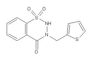 1,1-diketo-3-(2-thenyl)-2H-benzo[e]thiadiazin-4-one