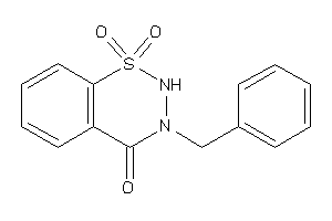 3-benzyl-1,1-diketo-2H-benzo[e]thiadiazin-4-one