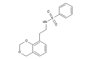 N-[2-(4H-1,3-benzodioxin-8-yl)ethyl]benzenesulfonamide