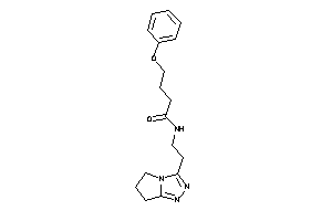 N-[2-(6,7-dihydro-5H-pyrrolo[2,1-c][1,2,4]triazol-3-yl)ethyl]-4-phenoxy-butyramide