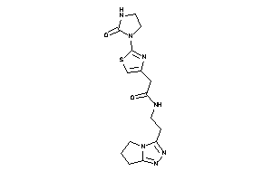 N-[2-(6,7-dihydro-5H-pyrrolo[2,1-c][1,2,4]triazol-3-yl)ethyl]-2-[2-(2-ketoimidazolidin-1-yl)thiazol-4-yl]acetamide