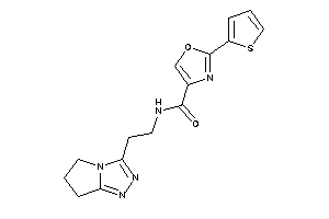 N-[2-(6,7-dihydro-5H-pyrrolo[2,1-c][1,2,4]triazol-3-yl)ethyl]-2-(2-thienyl)oxazole-4-carboxamide