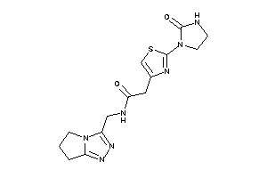 N-(6,7-dihydro-5H-pyrrolo[2,1-c][1,2,4]triazol-3-ylmethyl)-2-[2-(2-ketoimidazolidin-1-yl)thiazol-4-yl]acetamide