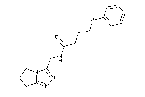 N-(6,7-dihydro-5H-pyrrolo[2,1-c][1,2,4]triazol-3-ylmethyl)-4-phenoxy-butyramide