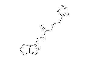 N-(6,7-dihydro-5H-pyrrolo[2,1-c][1,2,4]triazol-3-ylmethyl)-4-(1,2,4-oxadiazol-5-yl)butyramide