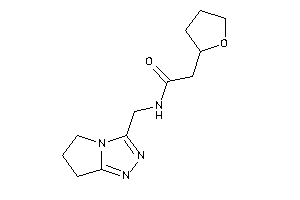 N-(6,7-dihydro-5H-pyrrolo[2,1-c][1,2,4]triazol-3-ylmethyl)-2-(tetrahydrofuryl)acetamide