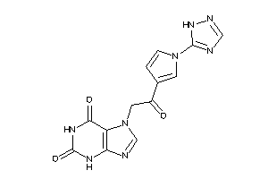 7-[2-keto-2-[1-(1H-1,2,4-triazol-5-yl)pyrrol-3-yl]ethyl]xanthine