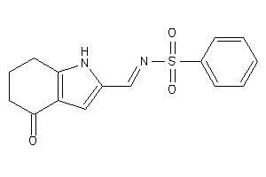 N-[(4-keto-1,5,6,7-tetrahydroindol-2-yl)methylene]benzenesulfonamide