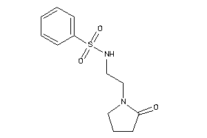 N-[2-(2-ketopyrrolidino)ethyl]benzenesulfonamide