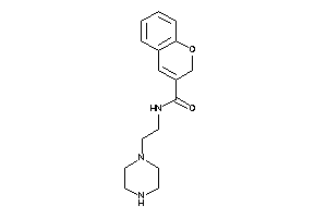 N-(2-piperazinoethyl)-2H-chromene-3-carboxamide