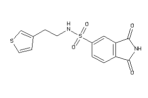 1,3-diketo-N-[2-(3-thienyl)ethyl]isoindoline-5-sulfonamide