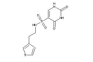 2,4-diketo-N-[2-(3-thienyl)ethyl]-1H-pyrimidine-5-sulfonamide