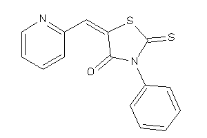 3-phenyl-5-(2-pyridylmethylene)-2-thioxo-thiazolidin-4-one