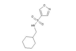 N-(cyclohexylmethyl)isoxazole-4-sulfonamide