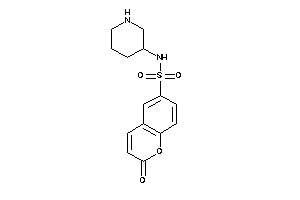 2-keto-N-(3-piperidyl)chromene-6-sulfonamide