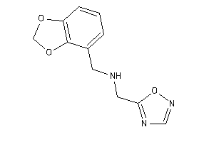 1,3-benzodioxol-4-ylmethyl(1,2,4-oxadiazol-5-ylmethyl)amine