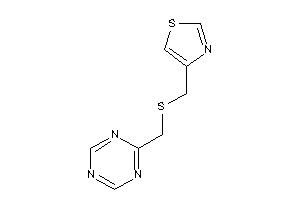 4-[(s-triazin-2-ylmethylthio)methyl]thiazole