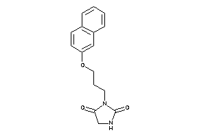 3-[3-(2-naphthoxy)propyl]hydantoin