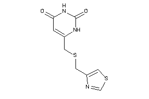 6-[(thiazol-4-ylmethylthio)methyl]uracil