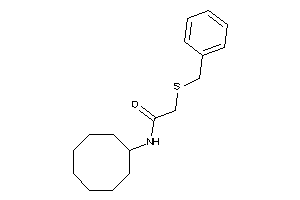 2-(benzylthio)-N-cyclooctyl-acetamide