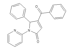 4-benzoyl-5-phenyl-1-(2-pyridyl)-3-pyrrolin-2-one