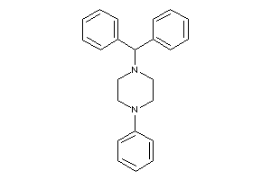1-benzhydryl-4-phenyl-piperazine