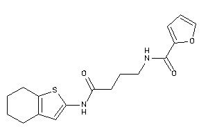 N-[4-keto-4-(4,5,6,7-tetrahydrobenzothiophen-2-ylamino)butyl]-2-furamide