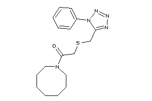 1-(azocan-1-yl)-2-[(1-phenyltetrazol-5-yl)methylthio]ethanone