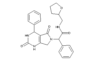 Image of 2-(2,5-diketo-4-phenyl-1,3,4,7-tetrahydropyrrolo[3,4-d]pyrimidin-6-yl)-2-phenyl-N-(tetrahydrofurfuryl)acetamide