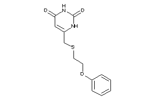 6-[(2-phenoxyethylthio)methyl]uracil