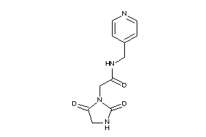 Image of 2-(2,5-diketoimidazolidin-1-yl)-N-(4-pyridylmethyl)acetamide