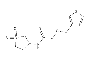 N-(1,1-diketothiolan-3-yl)-2-(thiazol-4-ylmethylthio)acetamide