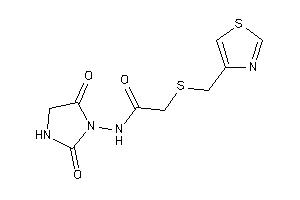 Image of N-(2,5-diketoimidazolidin-1-yl)-2-(thiazol-4-ylmethylthio)acetamide