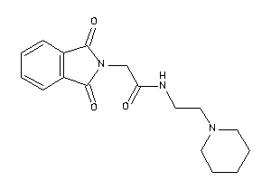 2-phthalimido-N-(2-piperidinoethyl)acetamide