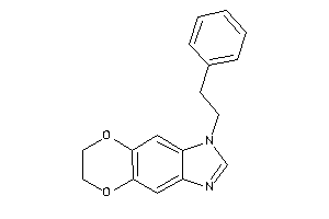 3-phenethyl-6,7-dihydro-[1,4]dioxino[2,3-f]benzimidazole