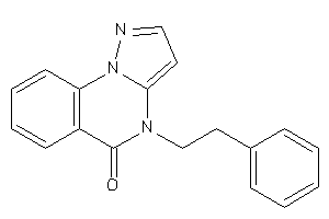 4-phenethylpyrazolo[1,5-a]quinazolin-5-one